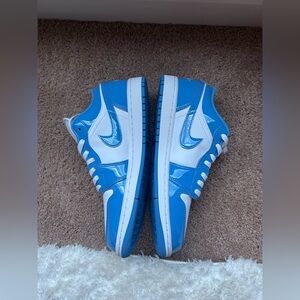 Men's Blue and White Sneakers